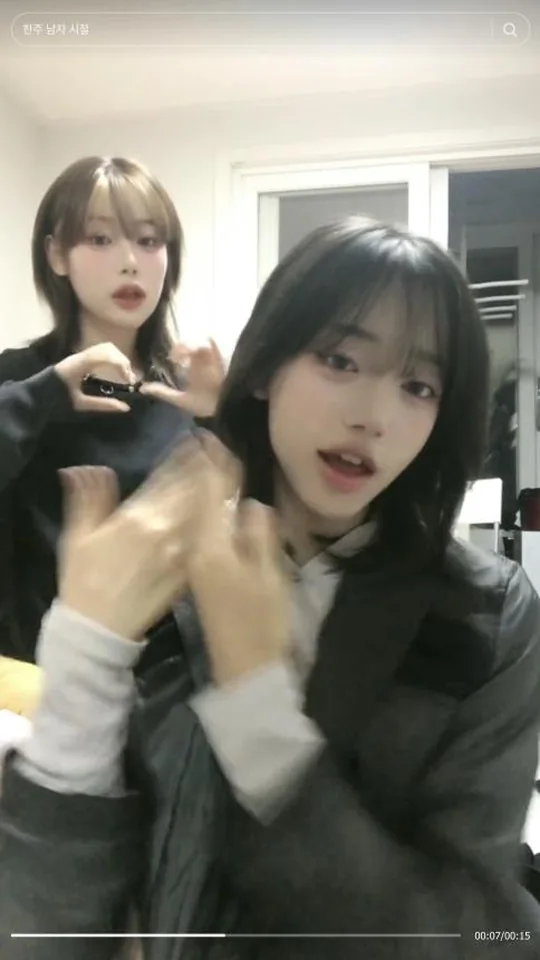 한주 TikTok 뷰티 콘텐츠 썸네일